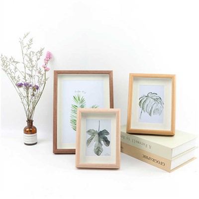 Fráma Grianghraf Leanaí Adhmaid Darach Saincheaptha